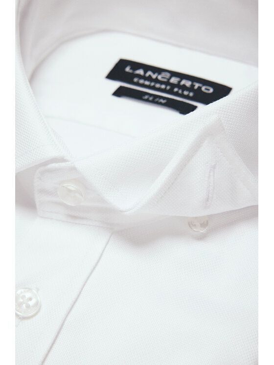 Lancerto Lancerto Koszula Indis KO073224000074 Biały Slim Fit