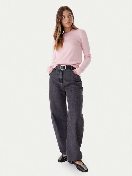 Calvin Klein Calvin Klein Пуловер LV044D370G Розов Regular Fit