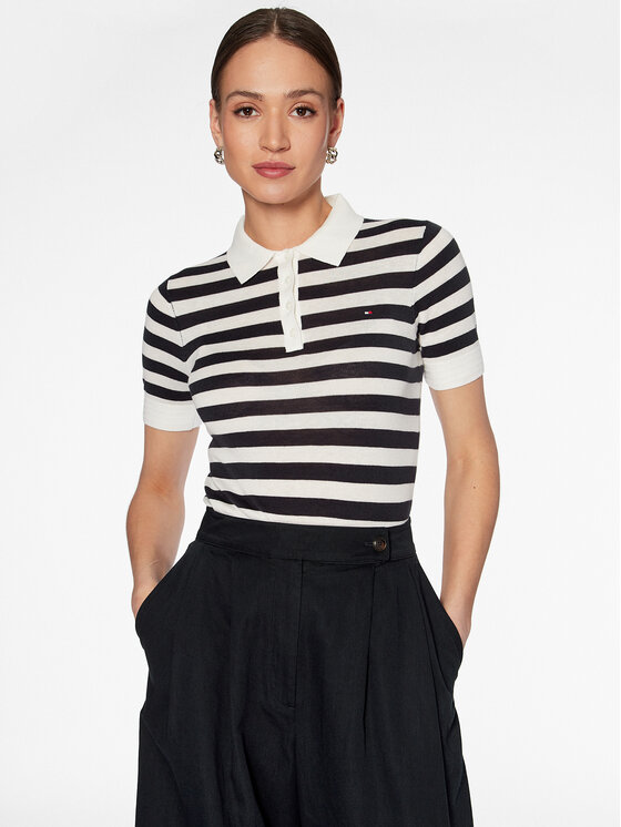 Tommy Hilfiger Tommy Hilfiger Polo WW0WW37937 Σκούρο μπλε Regular Fit