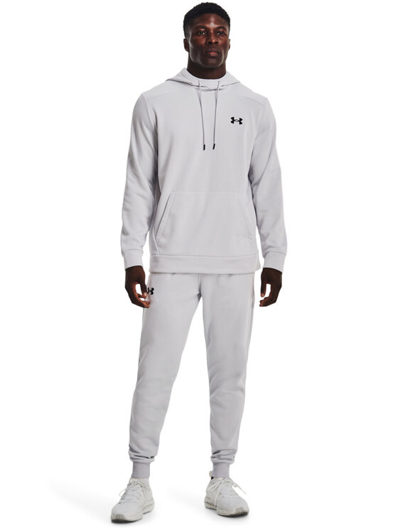Under Armour Bluza UA Armour Fleece Hoodie 1373353 Szary Regular Fit |  Modivo.pl