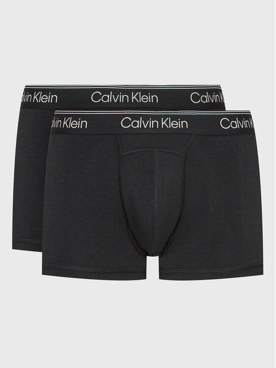 Calvin Klein Underwear Комплект 2 чифта боксерки 000NB3544A Черен