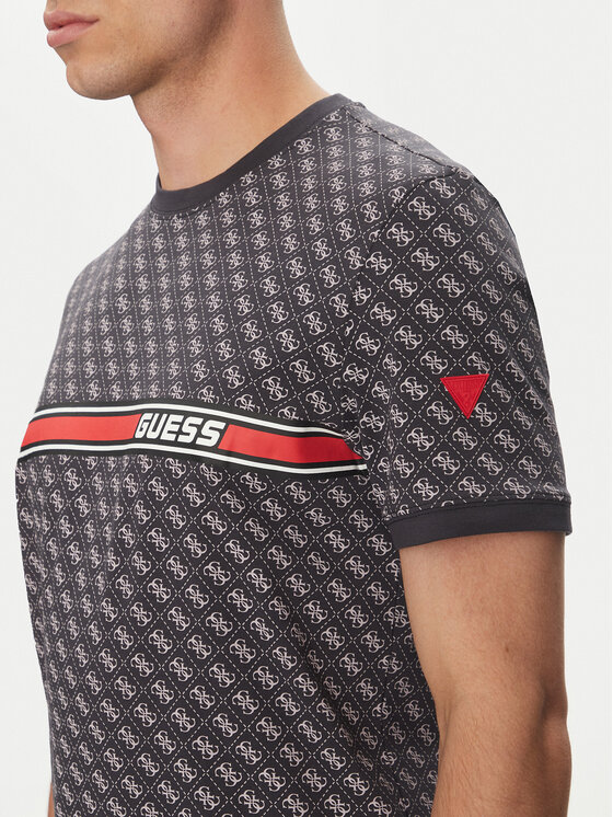 Guess Guess T-Shirt Jamey Z2BI09 J1314 Μαύρο Regular Fit