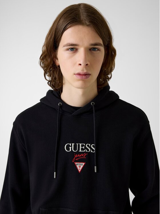 Guess Jeans Guess Jeans Džemperis 180299 Juoda Classic Fit