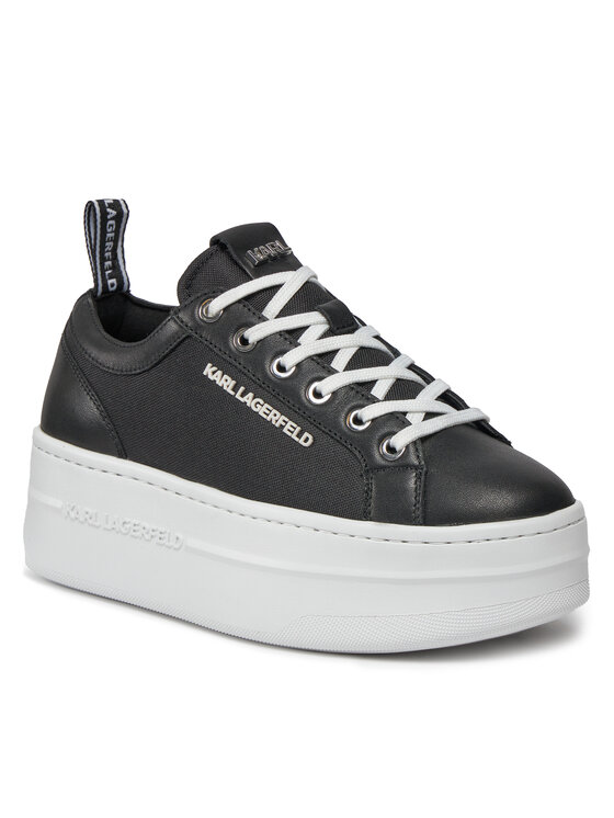 KARL LAGERFELD KARL LAGERFELD Laisvalaikio batai KL65019 Juoda