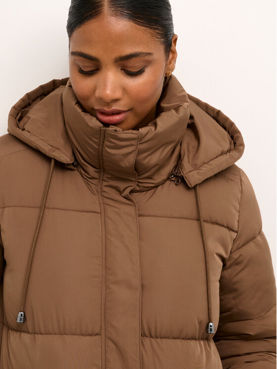 Kaffe Kaffe Zimska jakna Anika 10504086 Rjava Regular Fit