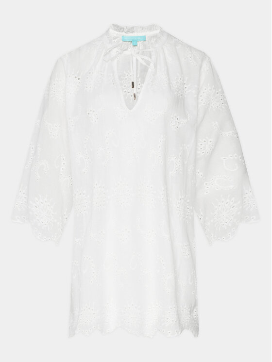 Melissa Odabash Melissa Odabash Paplūdimio suknelė Lucy Balta Relaxed Fit