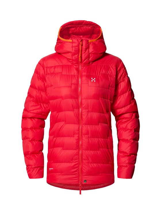 Haglöfs Haglöfs Kurtka puchowa Roc Flash Down Hood Women Czerwony Regular Fit