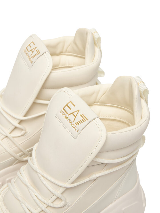 EA7 Emporio Armani EA7 Emporio Armani Šnurovacia obuv 7X000335 AF18611 MZ182 Biela