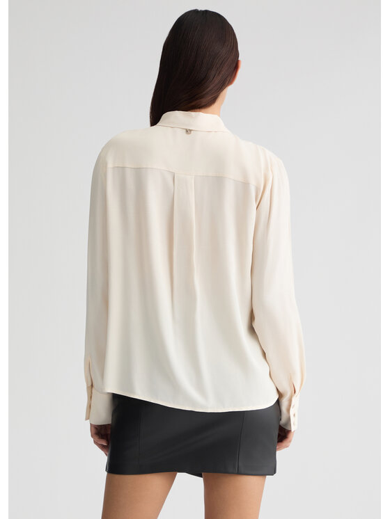 Liu Jo Liu Jo Camicia CA5017T2578X0659 Bianco Regular Fit