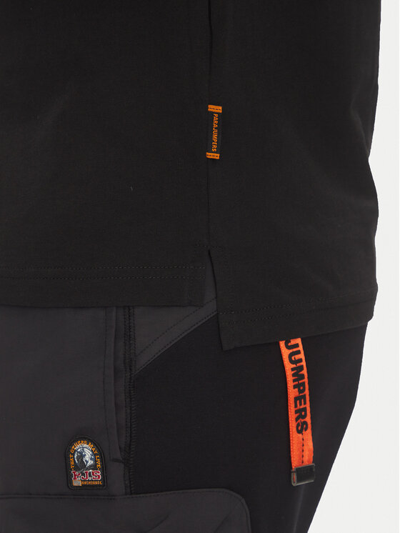 Parajumpers Parajumpers T-Shirt Mojave 25SMPMTSRE07 Czarny Regular Fit