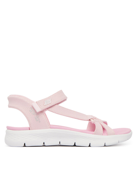 Skechers Sandale Slip-Ins: Go Walk Flex Sandal - Lots Of Sol 303028L/LTPK Roz