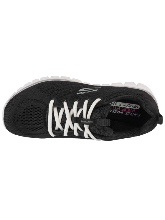 Skechers Skechers Sneakersy Skechers Graceful - Get Connected Czarny