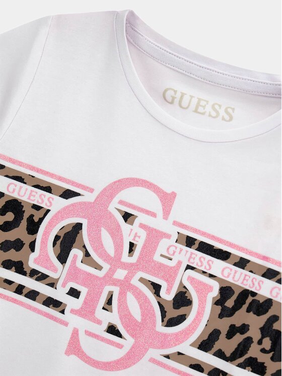 Guess Kids Guess Kids T-Shirt 183031 Bílá Classic Fit
