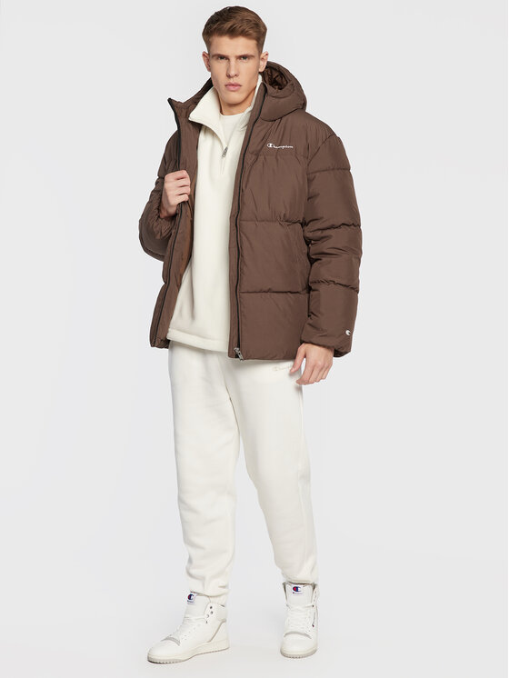 Champion Champion Зимова куртка Eco-Future 218033 Коричневий Relaxed Fit