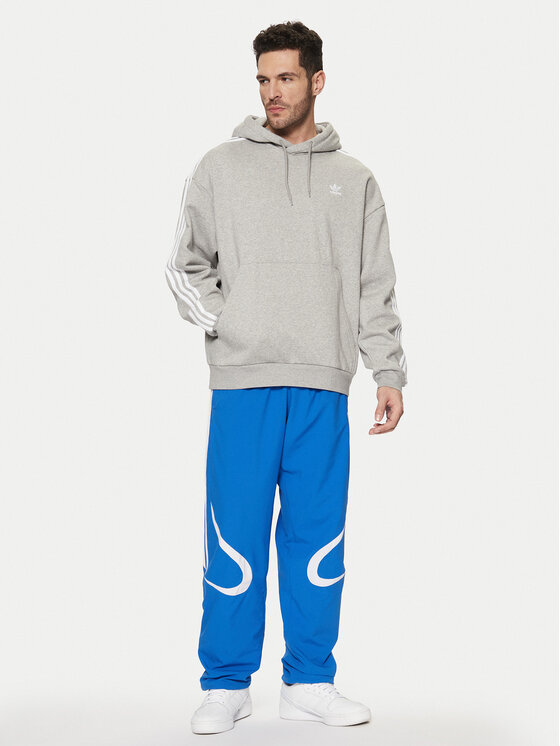 adidas adidas Bluză adicolor JP1076 Gri Loose Fit