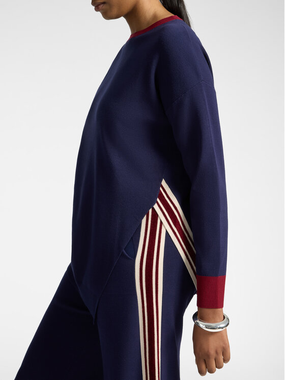 Elena Mirò Elena Mirò Sweter M064Z000827N0B1 Niebieski Boxy Fit