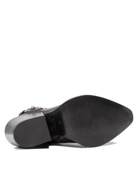 PINKO PINKO Botki Cannella Stivale AI 22-23 BLKS1 1H214D A072 Czarny
