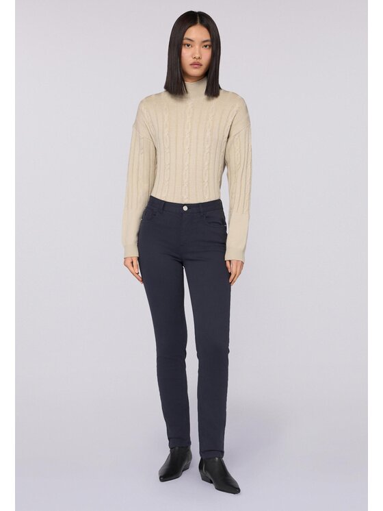 Trussardi Trussardi Pantaloni di tessuto P7039100289N034 Celeste Skin Fit