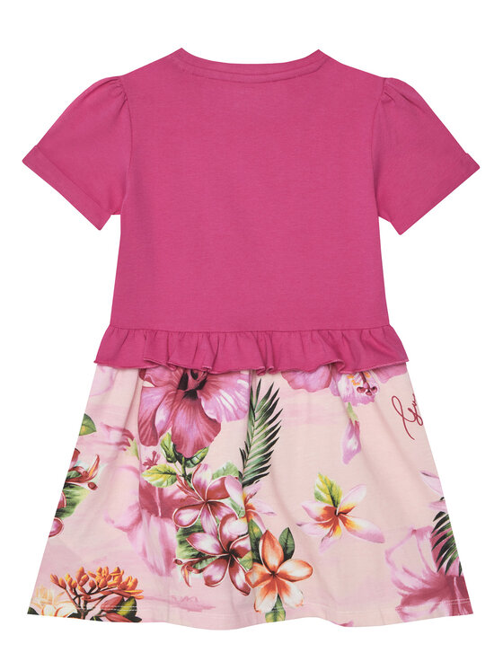 Guess Guess Kleid für den Alltag K6GK01 K6YW4 Rosa Regular Fit