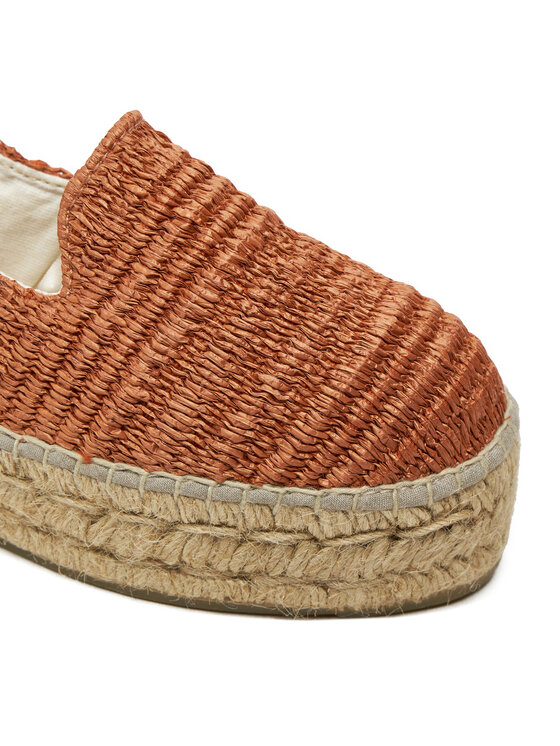 Manebi Manebi Espadrile Yucatan Double Sole Espadrilles G 0.9 D0 Portocaliu