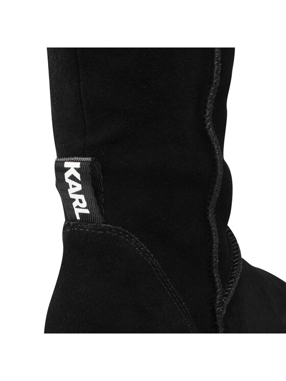 KARL LAGERFELD KARL LAGERFELD Kozaki KL44582 Czarny