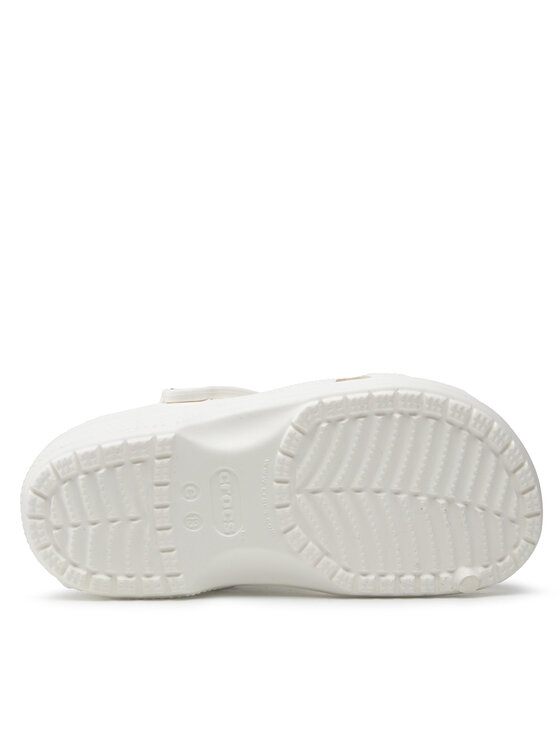 Crocs Crocs Șlapi Classic Clog K 206991 Alb