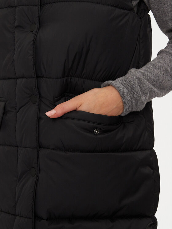 Whistler Whistler Αμάνικο Μπουφάν Amaretto W Long Puffer W234602 Μαύρο Regular Fit