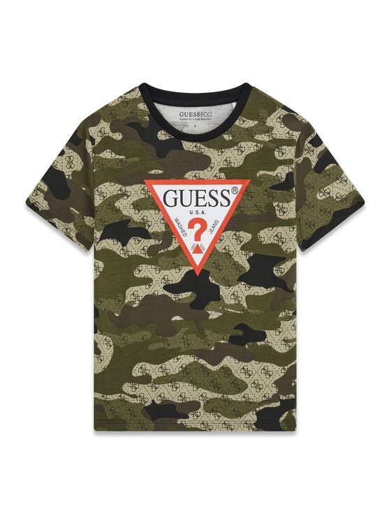Guess Kids Guess Kids T-Shirt 183801 Kolorowy Classic Fit