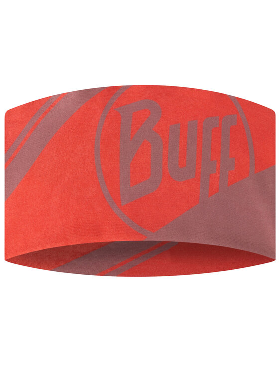Buff Buff Frotka na głowę Buff CoolNet UV Wide Headband Pomarańczowy