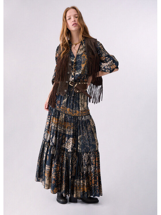 Liu Jo Liu Jo Gonna maxi WF6207TS061L9156 Multicolore Regular Fit