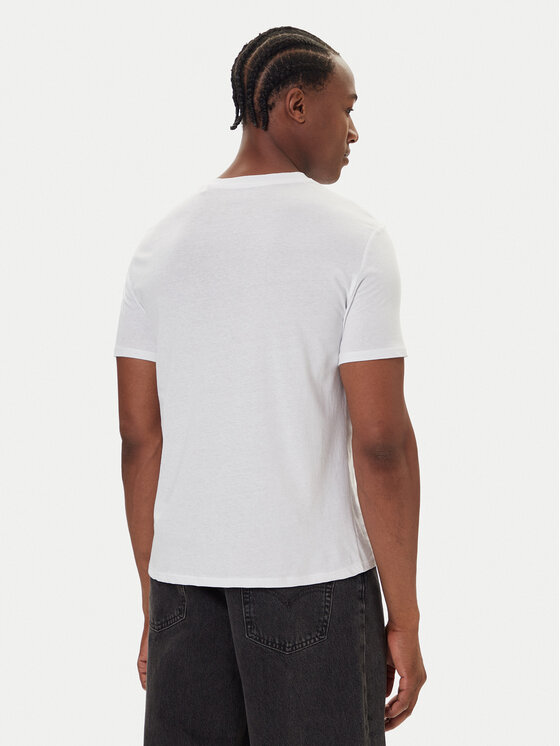 Mustang Mustang T-shirt Austin 1016858 Bianco Regular Fit