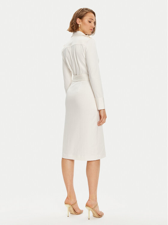 Tommy Hilfiger Tommy Hilfiger Сукня-сорочка Utility Shirt Dress Ls WW0WW42269 Білий Regular Fit