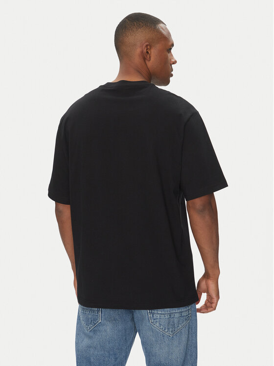 Versace Jeans Couture Versace Jeans Couture T-Shirt 78GAHE08 Czarny Regular Fit