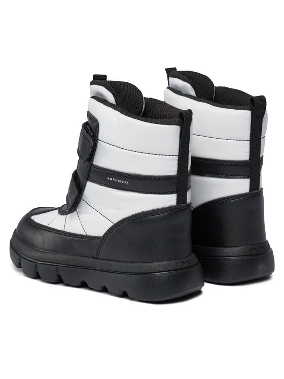 Geox Geox Μπότες Χιονιού J Willaboom Girl B A J36HWD 0FU54 C0404 S Λευκό