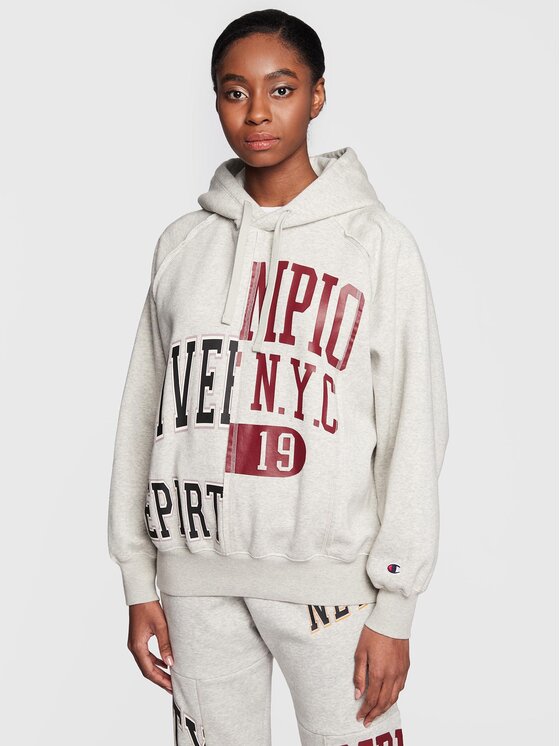 Champion Champion Суитшърт 115765 Сив Oversize