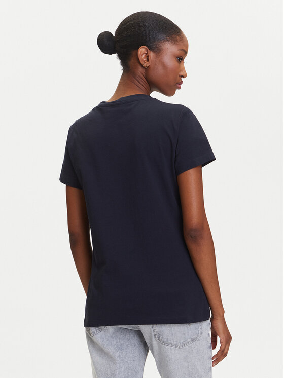 BOSS BOSS Tricou C_Esogo_1 50506973 Bleumarin Slim Fit