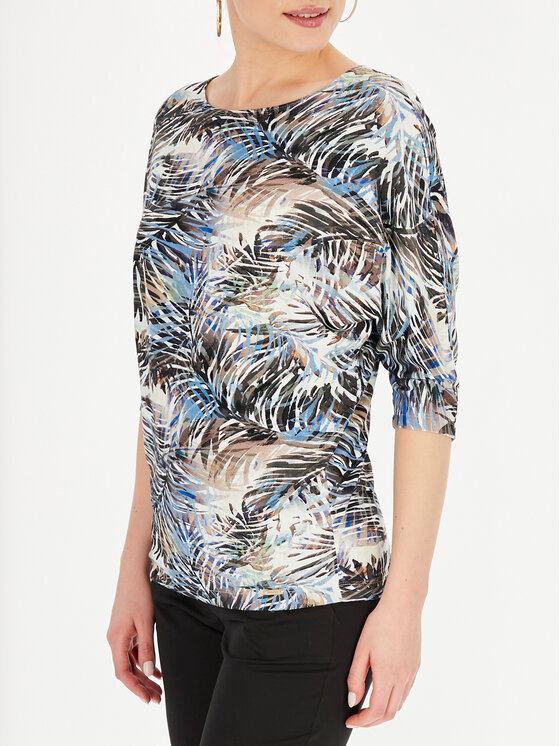 Potis & Verso Potis & Verso Bluzka Majorka Kolorowy Relaxed Fit