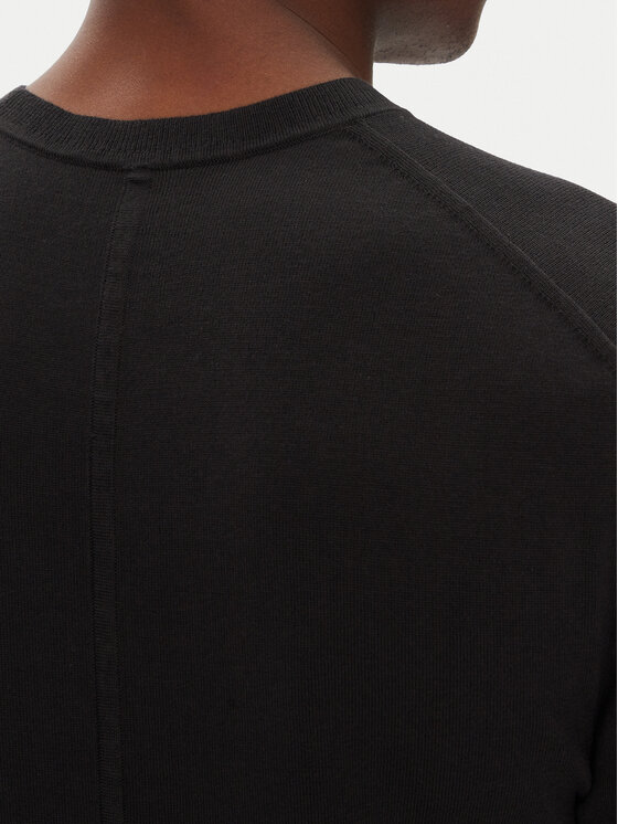 Calvin Klein Calvin Klein T-shirt Supima LV04LC333G Crna Regular Fit