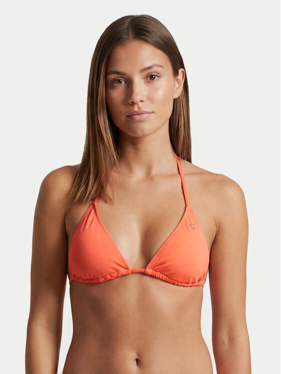 Guess Guess Vrchní část bikin E6GJ44 KF442 Oranžová