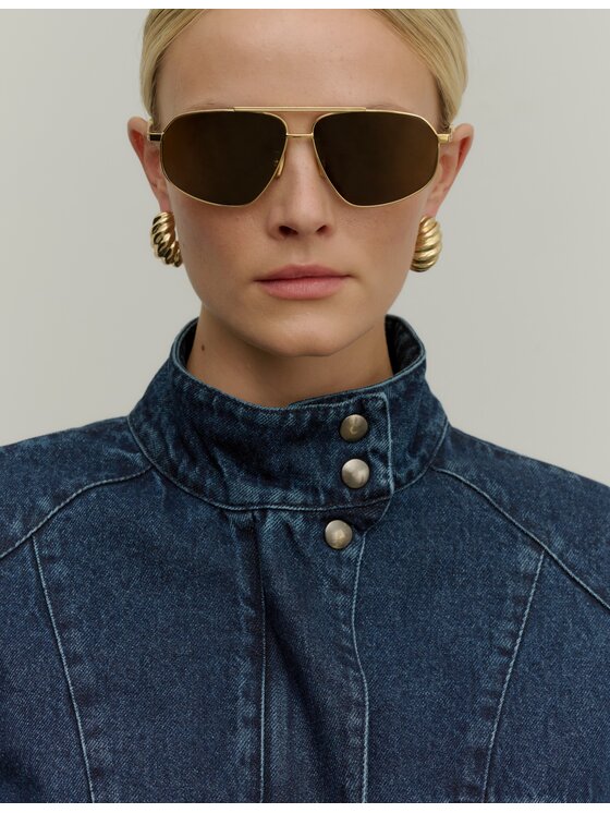 La Mania La Mania Jumpsuit JEANSUIT Blu scuro Classic Fit