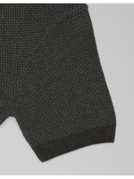 Borgio Borgio Polo dubino_z Zielony Classic Fit