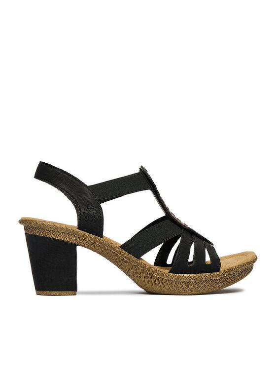 Rieker Sandale CEO-66526-00 Negru