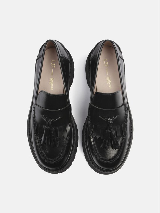 L37 L37 Loafersy SOMETHING GOOD Czarny