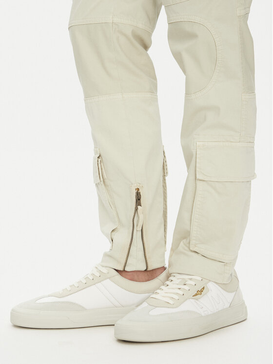 Aeronautica Militare Aeronautica Militare Pantaloni di tessuto 251PA1387CT1493 Beige Regular Fit