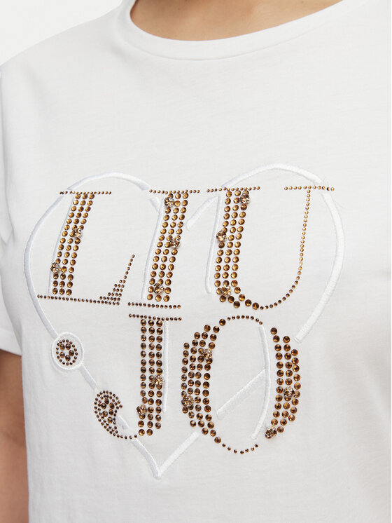 Liu Jo Liu Jo T-Shirt WA6489 JS923 Λευκό Regular Fit