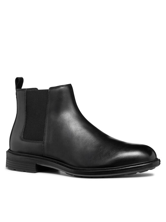 Geox Geox Μποτάκια με λάστιχο U Walk Pleasure U46CGA 00043 C9999 Μαύρο