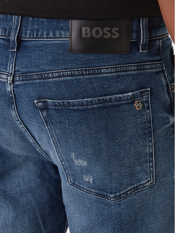 BOSS BOSS Džínsy Re.Maine Bo 50555350 Modrá Regular Fit
