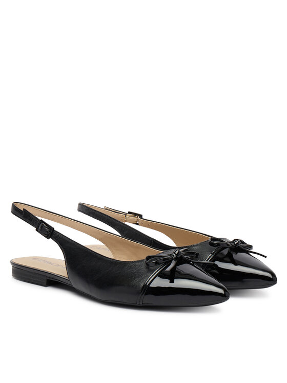 Caprice Caprice Baleriny 9-29401-46 Czarny