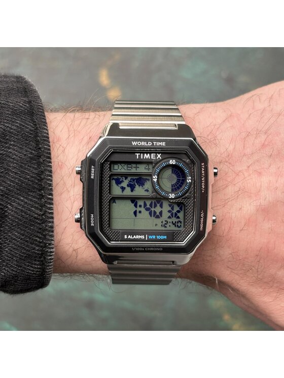 Timex Timex Hodinky TW5M68900 Stříbrná