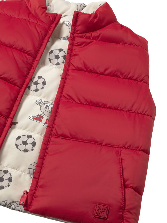 Mayoral Mayoral Weste 1313 Rot Regular Fit